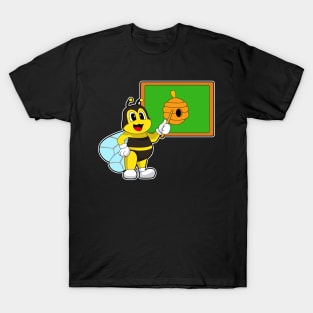 Bee Teacher Pointer Bee nest T-Shirt